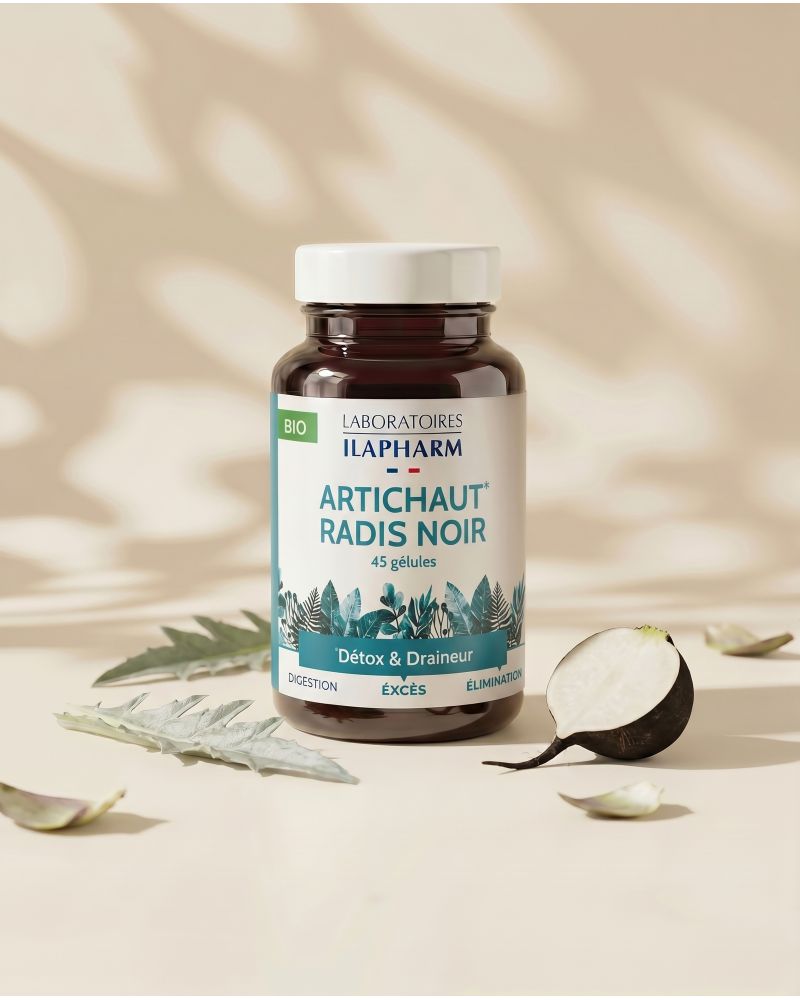 ARTICHAUT RADIS NOIR 45 GELULES ILAPHARM
