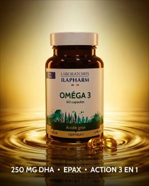 OMEGA 3 ILAPHARM 60 CAPSULES BIENFAITS