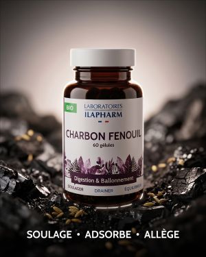 CHARBON ILAPHARM 60 GELULES BIENFAITS