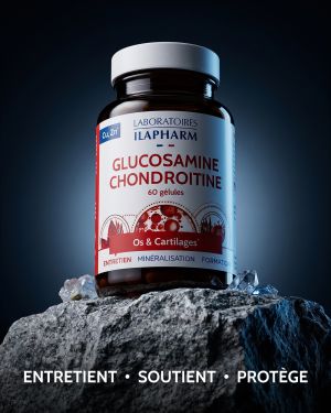 GLUCOSAMINE CHONDROITINE ILAPHARM 60 GELULES BIENFAITS