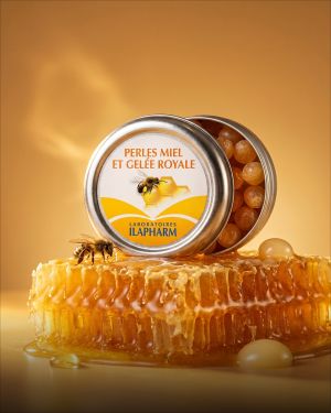 PERLES MIEL ET GELEE ROYALE 50 G  VUE FACE 2