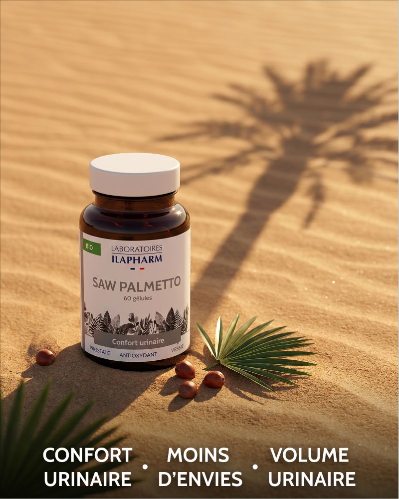SAW PALMETTO BIO ILAPHARM 60 GELULES BIENFAITS SAW PALMETTO BIO ILAPHARM 60 GELULES BIENFAITS