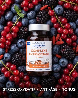 COMPLEXE ANTIOXYDANT ILAPHARM 30 GELULES BIENFAITS
