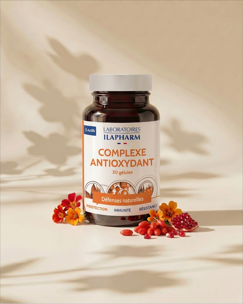 COMPLEXE ANTIOXYDANT ILAPHARM 30 GELULES BIENFAITS COMPLEXE ANTIOXYDANT ILAPHARM 30 GELULES BIENFAITS