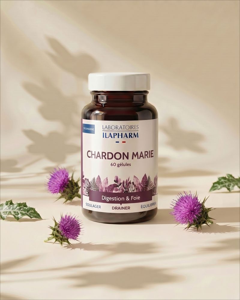 CHARDON MARIE ILAPHARM 60 GELULES VUE FACE