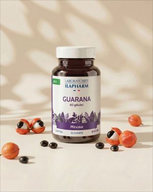 GUARANA BIO ILAPHARM 60 GELULES VUE FACE