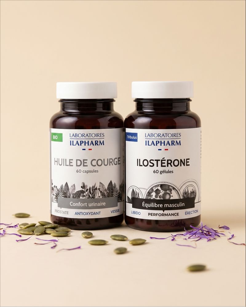 CONFORT URINAIRE ET SEXUALITE ILAPHARM  VUE FACE