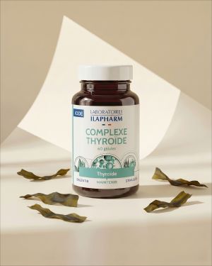 COMPLEXE THYROÏDE ILAPHARM 60 GELULES VUE FACE