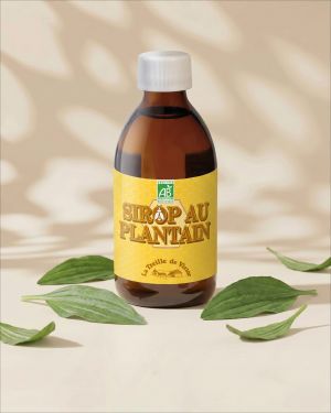 SIROP PLANTAIN BIO LA TREILLE DE VICTOR 250 ML VUE FACE