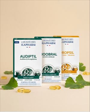 PERFORMANCE MÉMOIRE ILAPHARM COMPLEMENT ALIMENTAIRE VUE DE FACE