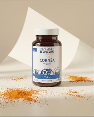 CORNEA ILAPHARM COMPLEMENT ALIMENTAIRE VUE DE FACE