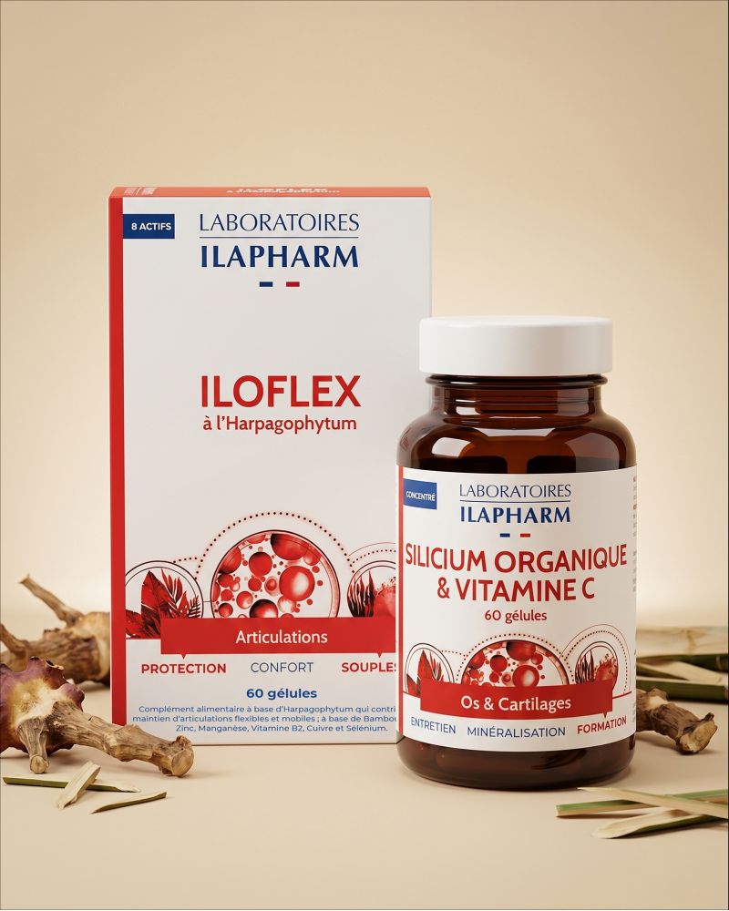ARTICULATIONS ET CARTILAGES ILAPHARM COMPLEMENT ALIMENTAIRE VUE DE FACE