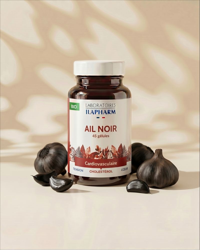 AIL NOIR BIO 45 GELULES ILAPHARM COMPLEMENT ALIMENTAIRE AMBIANCE