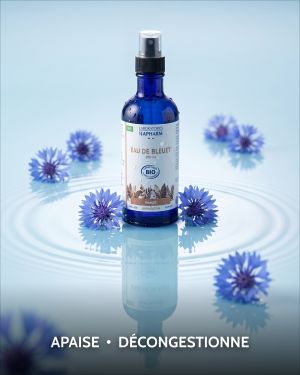 EAU FLORALE BLEUET BIO 250 ML ILAPHARM COMPLEMENT ALIMENTAIRE AMBIANCE
