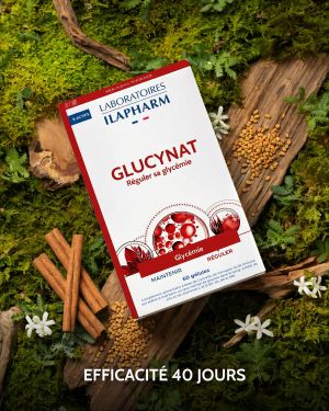 GLUCYNAT 60 GELULES ILAPHARM COMPLEMENT ALIMENTAIRE AMBIANCE