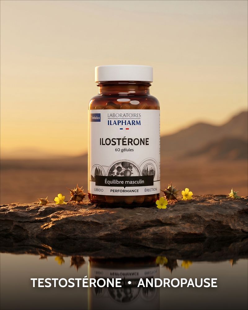 ILOSTERONE 60 GELULES ILAPHARM COMPLEMENT ALIMENTAIRE AMBIANCE