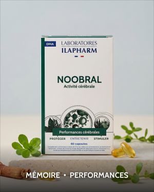 NOOBRAL 60 CAPSULES ILAPHARM COMPLEMENT ALIMENTAIRE AMBIANCE