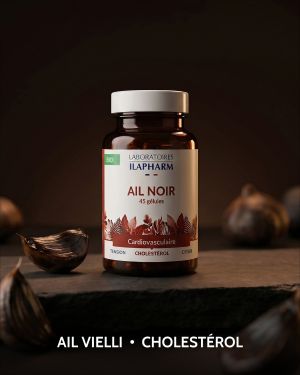 AIL NOIR BIO 45 GELULES ILAPHARM COMPLEMENT ALIMENTAIRE AMBIANCE