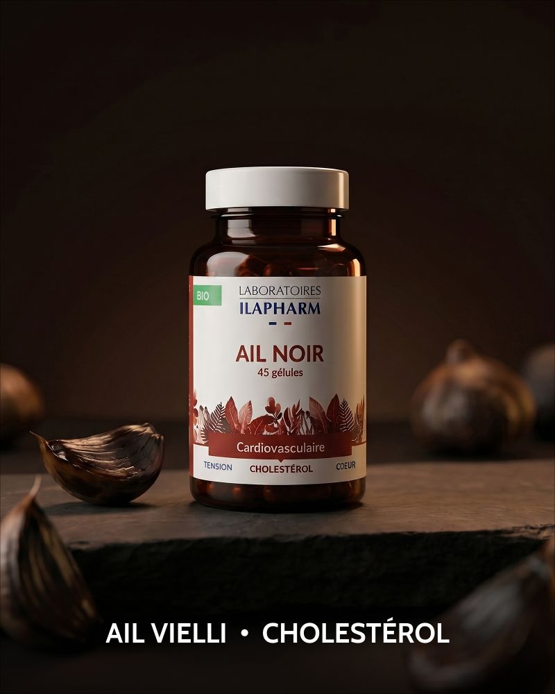 AIL NOIR BIO 45 GELULES ILAPHARM COMPLEMENT ALIMENTAIRE AMBIANCE