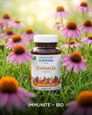 ECHINACÉA BIO 60 GELULES ILAPHARM COMPLEMENT ALIMENTAIRE AMBIANCE