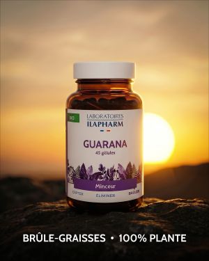 GUARANA BIO 60 GELULES ILAPHARM COMPLEMENT ALIMENTAIRE AMBIANCE