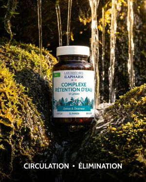 COMPLEXE RETENTION D’EAU BIO ILAPHARM 60 GELULES AMBIANCE