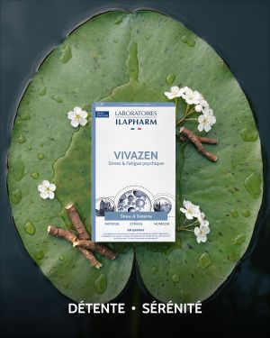 VIVAZEN 60 GELULES ILAPHARM COMPLEMENT ALIMENTAIRE VUE FACE