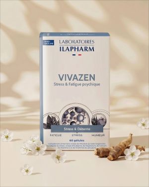 VIVAZEN 60 GELULES ILAPHARM COMPLEMENT ALIMENTAIRE VUE FACE