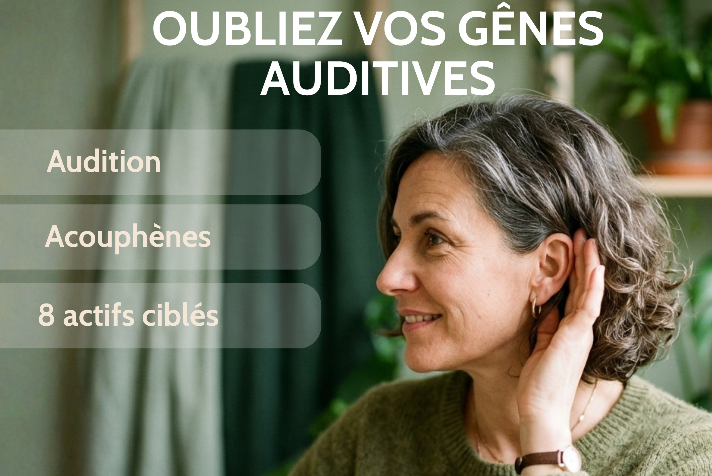 AUDIPTIL ILAPHARM complément alimentaire audition et acouphènes