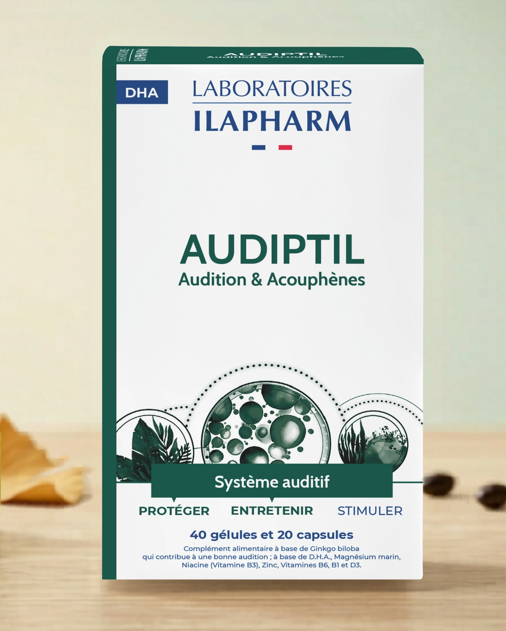 audiptil laboratoires ILAPHARM complément alimentaire audition