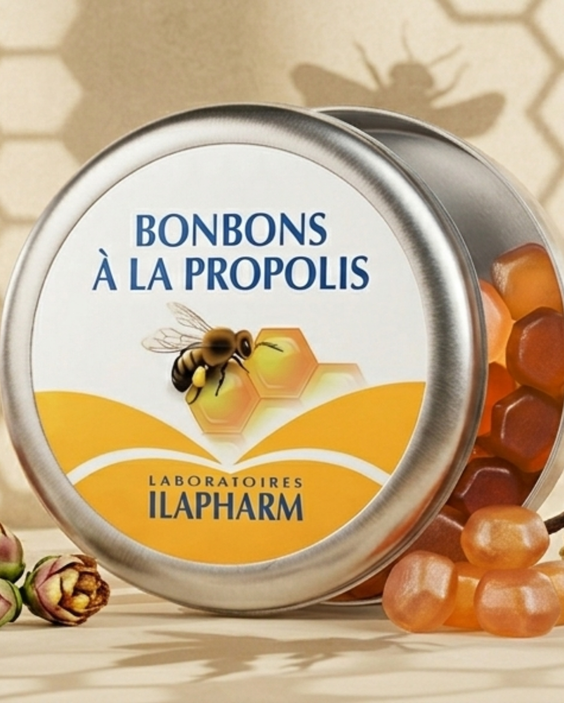 bonbon propolis ilapharm complément alimentaire douceur pour la gorge