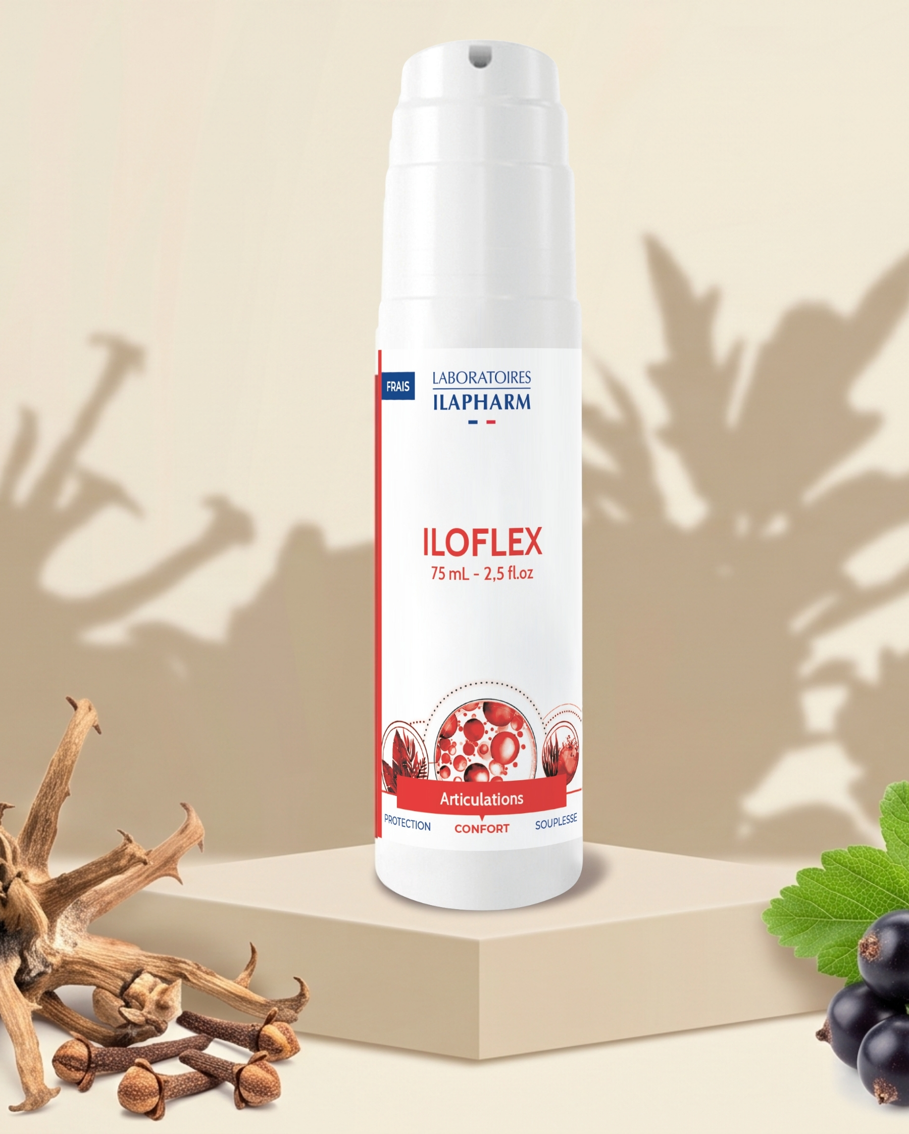 iloflex gel ilapharm complément alimentaire zone sensible