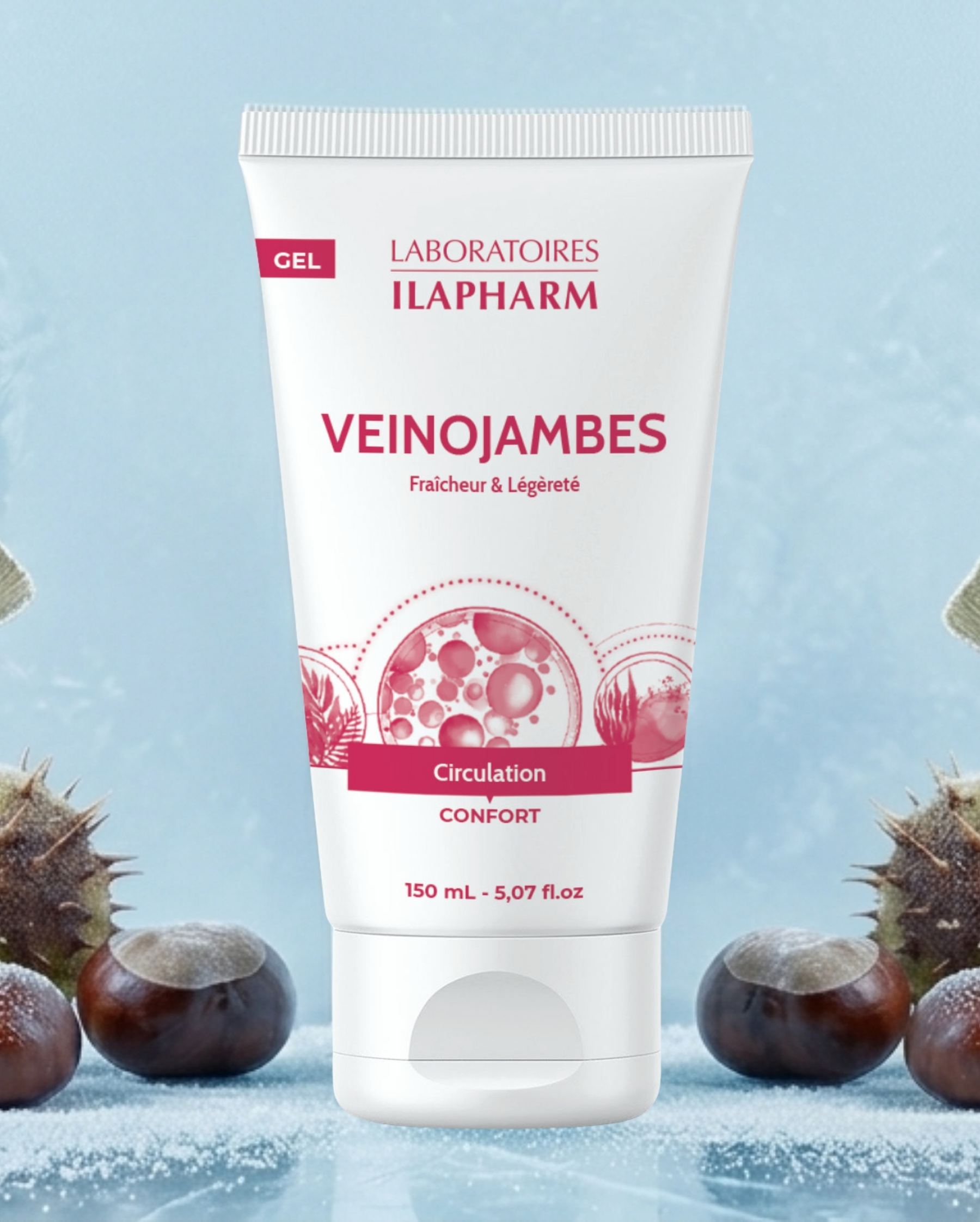 veinojambe gel ilapharm complément alimentaire soulagement et légèreté