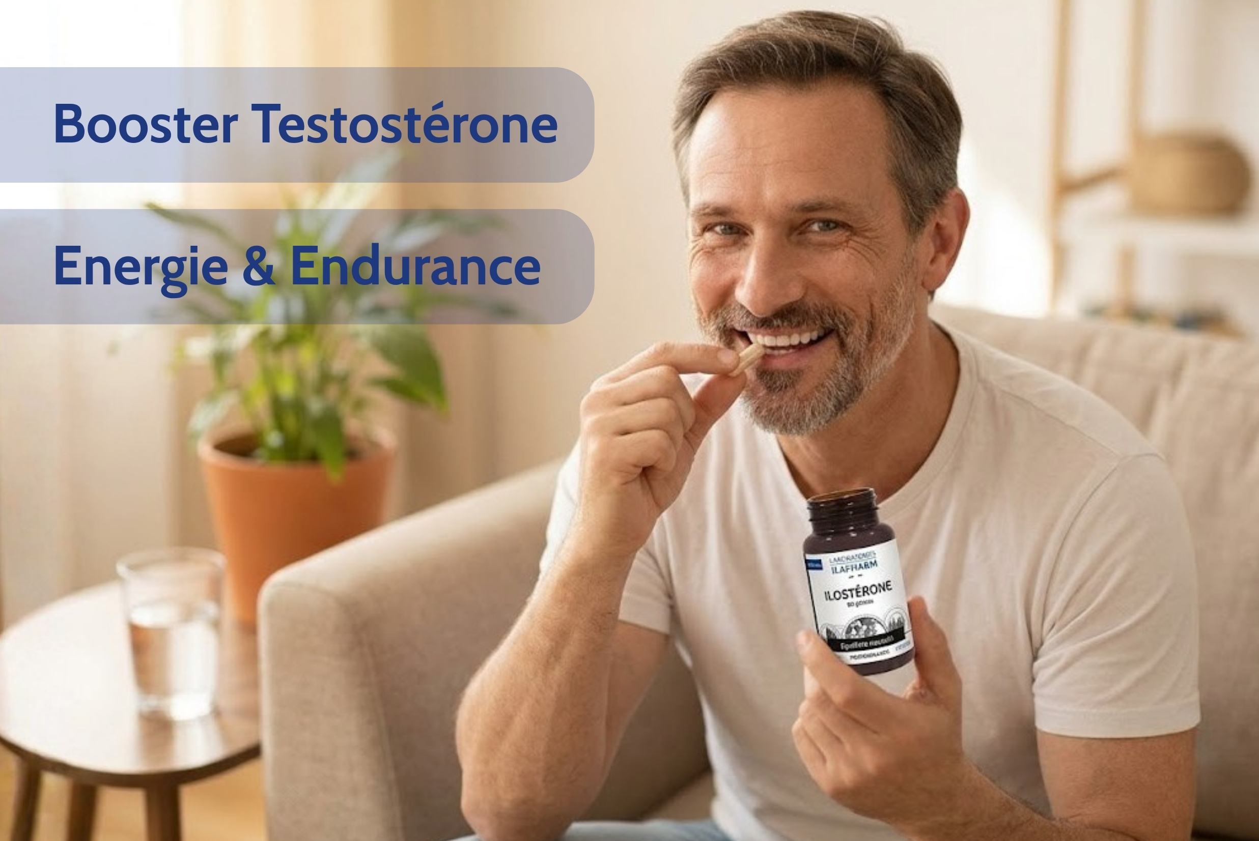 Ilosterone ILAPHARM complément alimentaire équilibre masculin