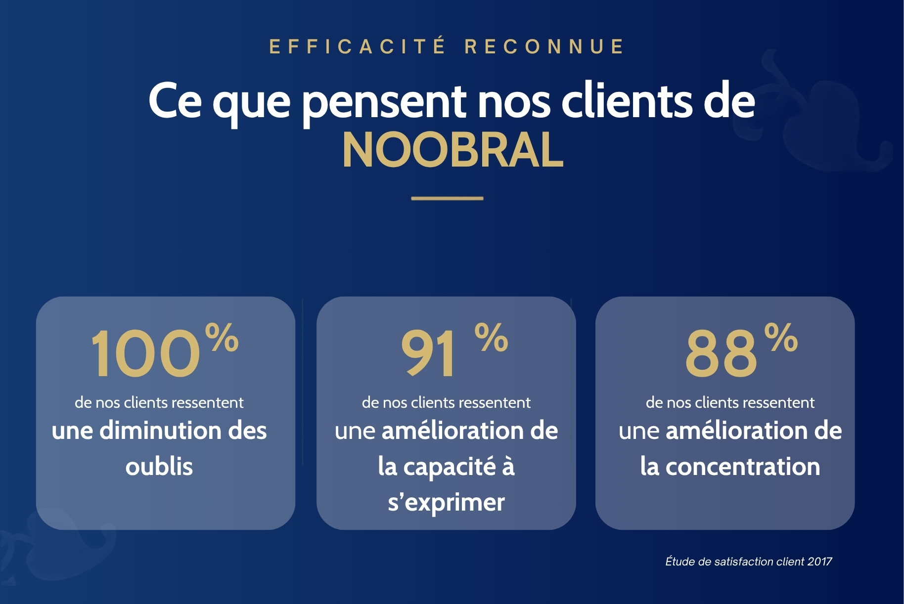 noobral, des clients satisfaits