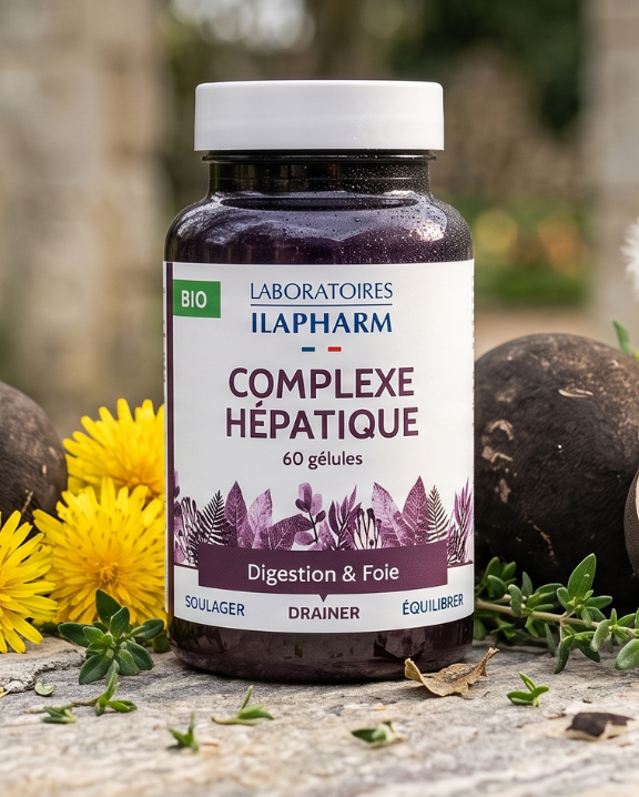Complexe hépatique vésicule et foie Complément alimentaire laboratoires ILAPHARM