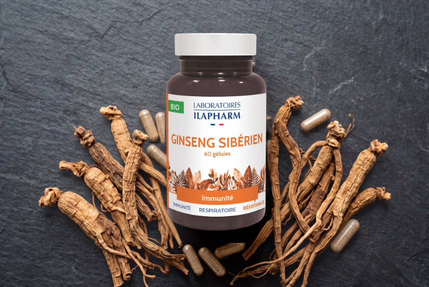 GINSENG SIBERIEN ILAPHARM complément alimentaire fatigue