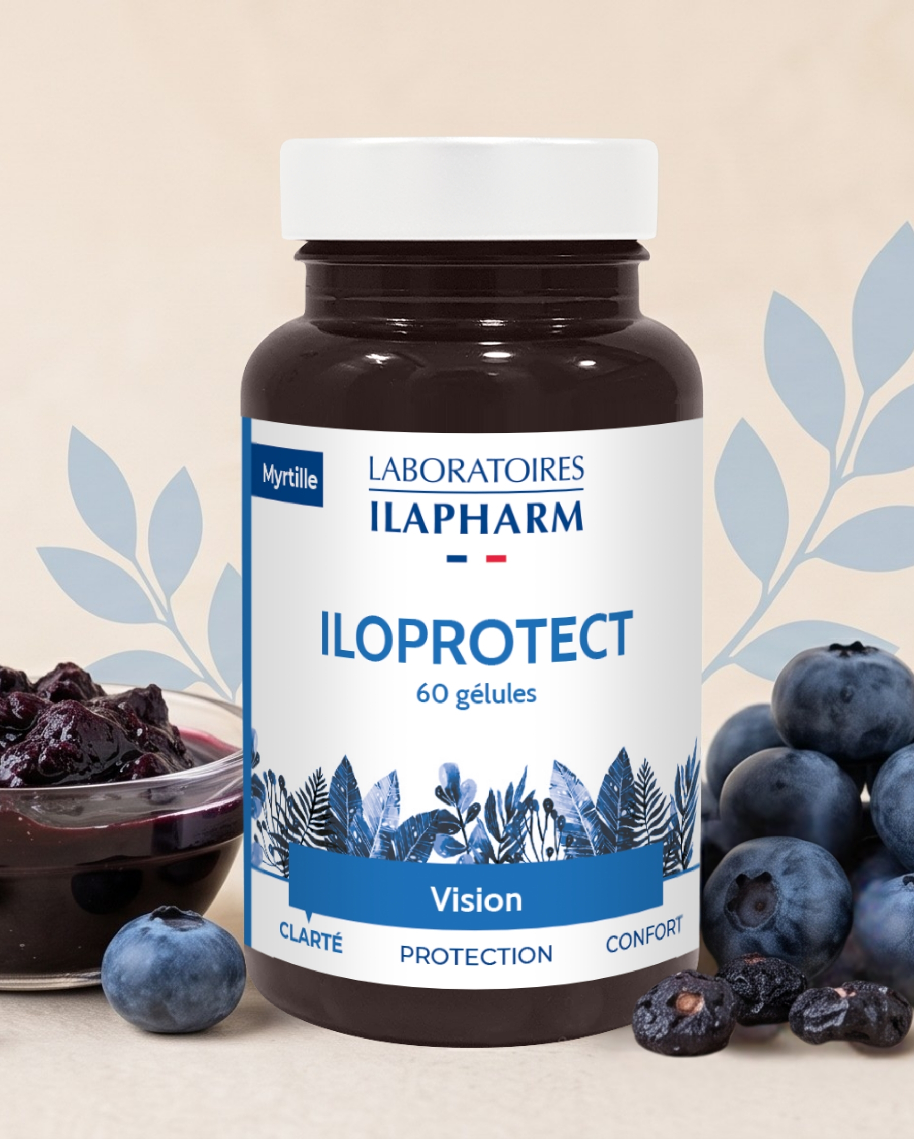 iloprotect myrtille complément alimentaire rétine et vasculation