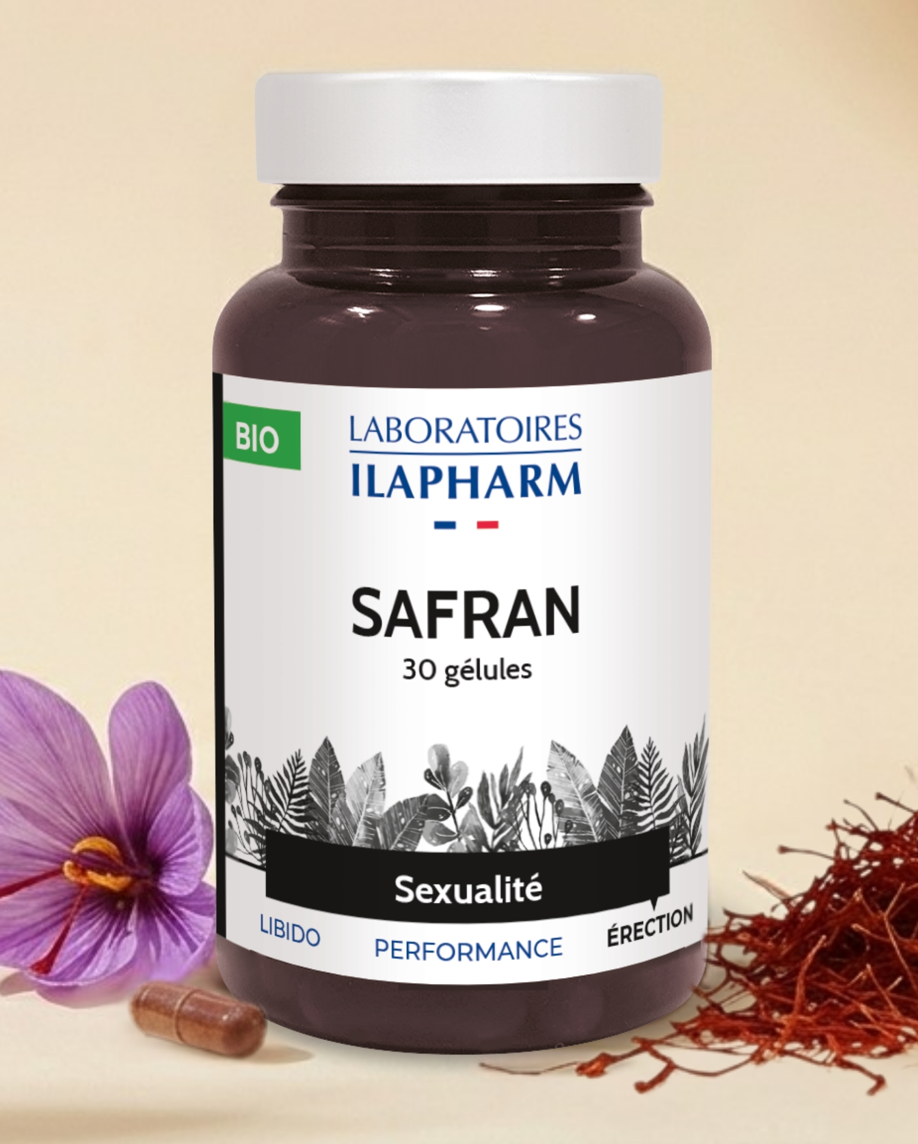 safran bio ilapharm complément alimentaire sexualité