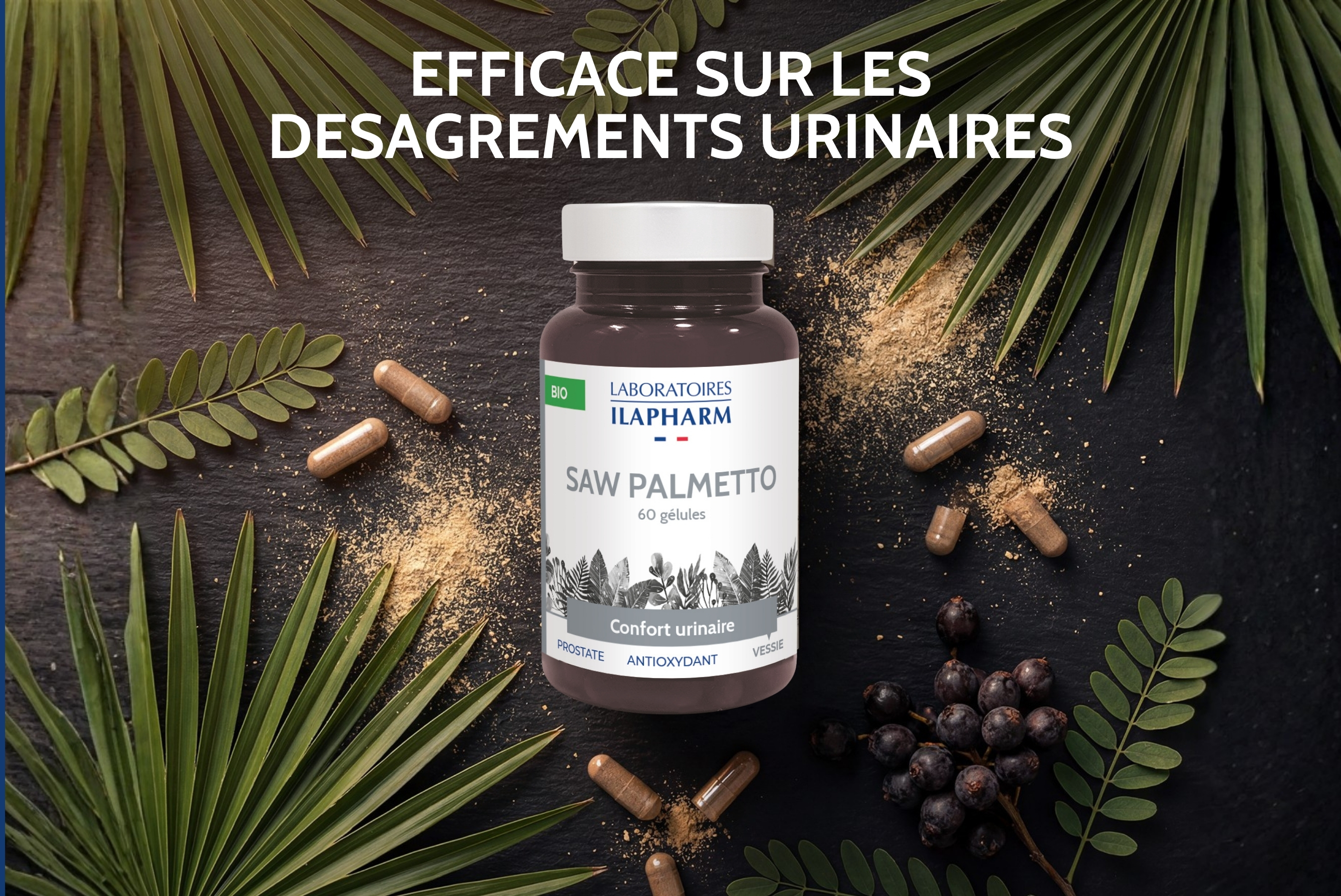 saw palmetto bio complement alimentaire confort urinaire