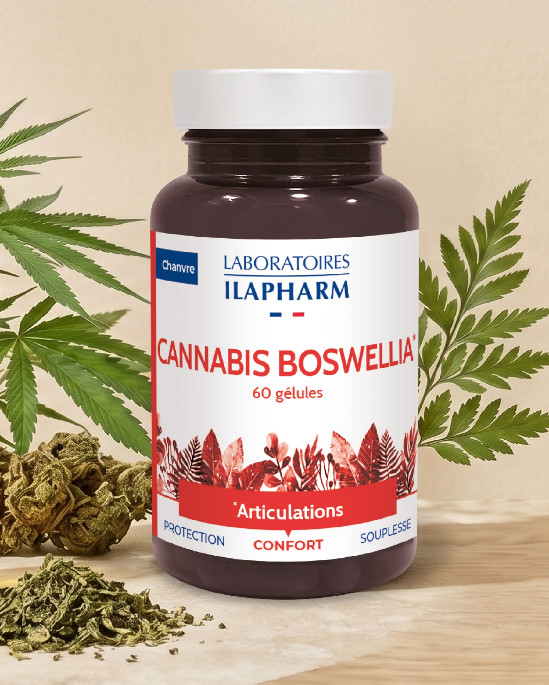 CANNABIS BOSWELLIA complément alimentaire mobilité articulaire