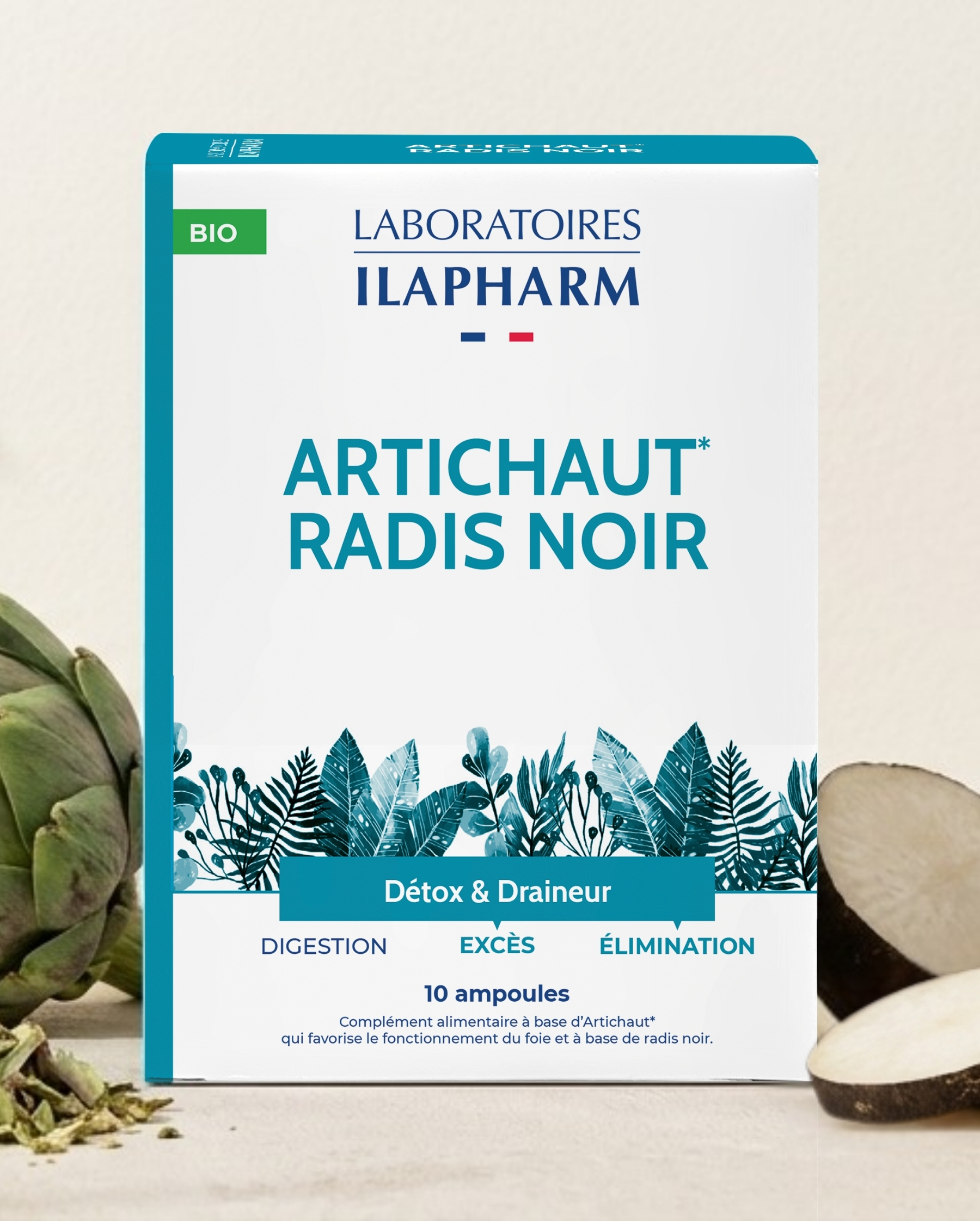 artichaud radis noir complément alimentaire detox et draineur