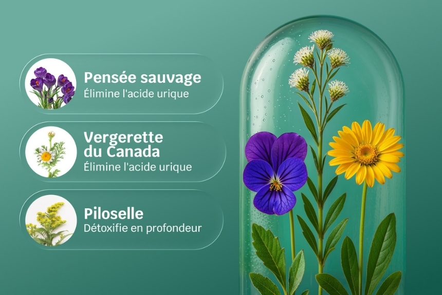 formule acide urique triple action