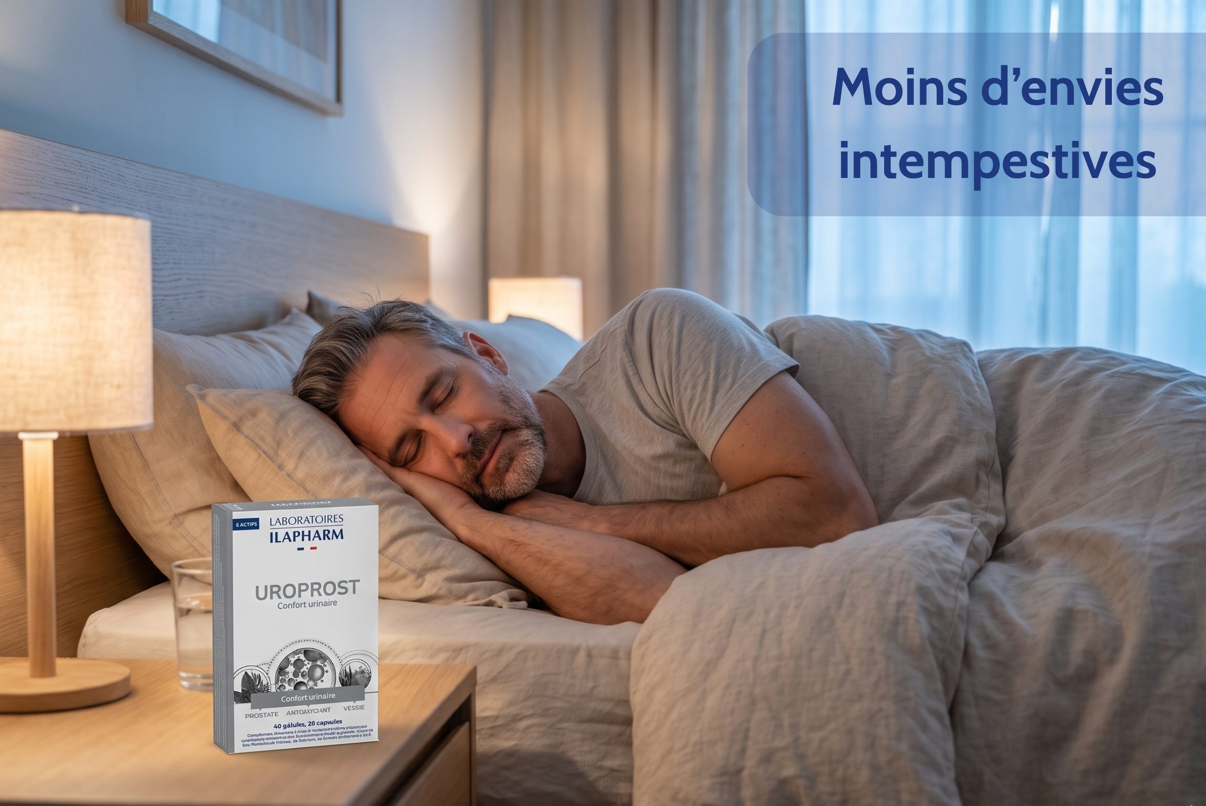 UROPROST courge, saw palmetto et tribulus : trois plantes pour votre confort urinaire