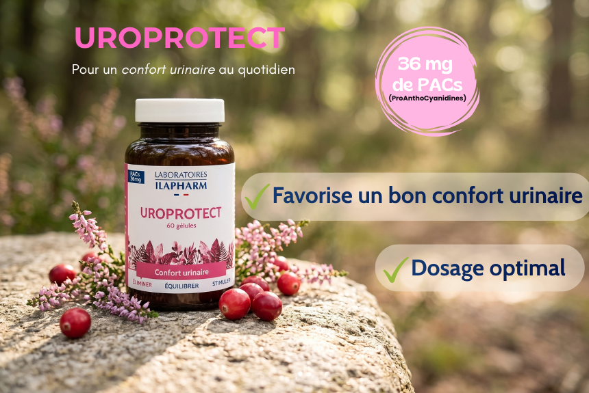  Uroprotect Complément alimentaire laboratoires ILAPHARM