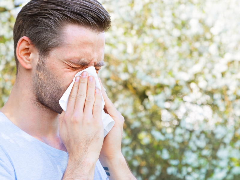 Changement de saison et allergies saisonnières