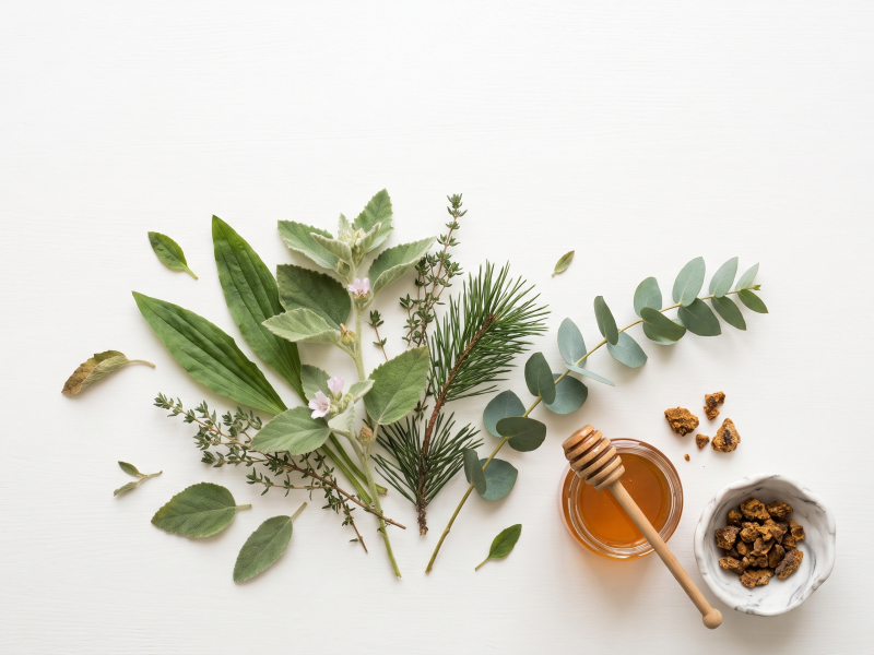 Toux sèche ou grasse : quelles plantes en automne et en hiver ?